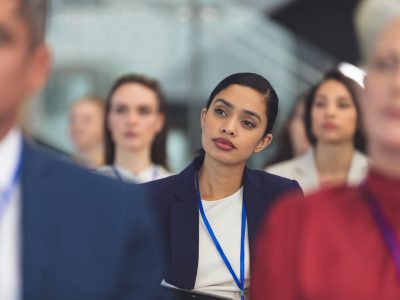 business women learning